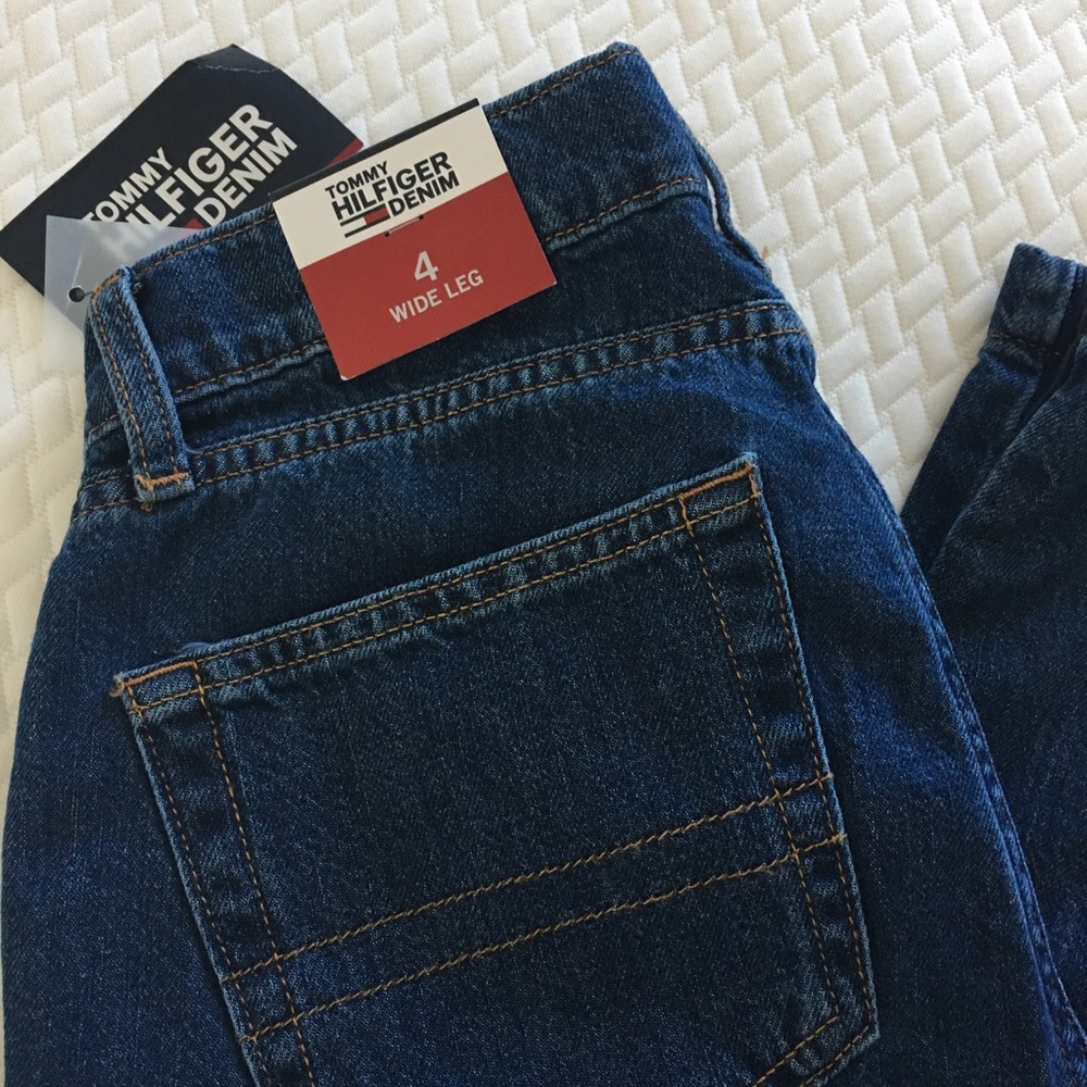 Tommy Hilfiger Denim Jeans Wide Leg Size 4 - Picture 3 of 8